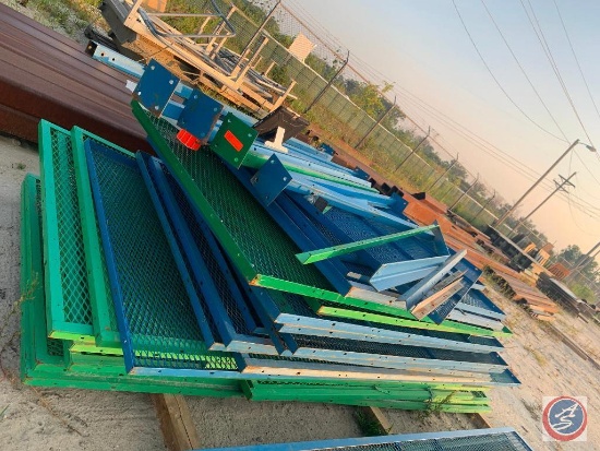 Kelly enclosure random panels 8,9, 12 ft sections assorted