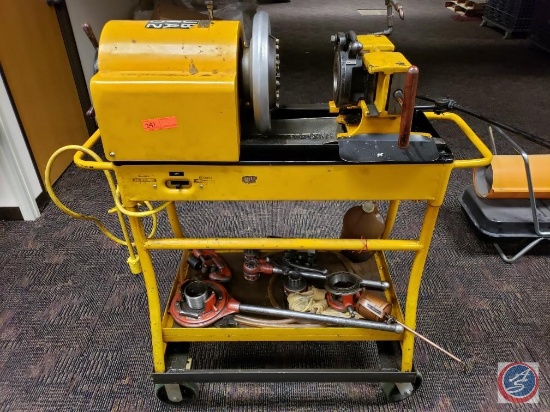 Oster...model 502 Pipe Cutter and threader with 1'' to 1 1/4''... and 1 1/2'' to 2'' Die sets...cond