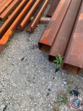 Box Beams 8x8 x 5/8 inch, 20 ft length (4) pcs