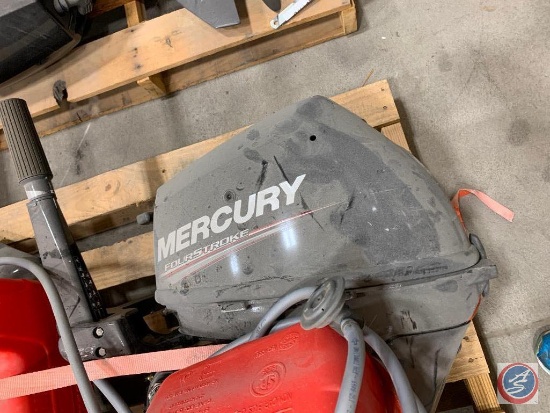 Mercury Marine 4 Stroke motors 9.9hp model 2018 {{Gently Used, SOME DAMAGE TO PROP}}