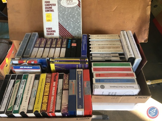 VHS Various Titles Relating to Car Mechanics