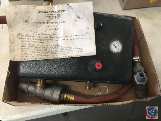 Morgan Tool Company Porta Flush Set Up Machine