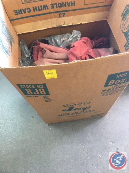 Shop Rags (approx 300), Fender Covers (approx 10)