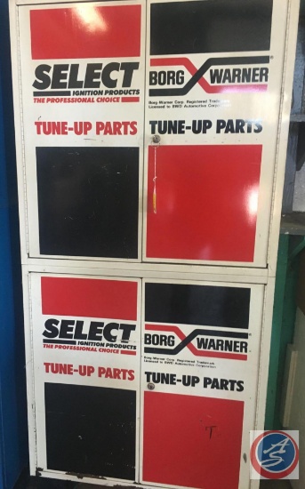 Select / Borg Warner Metal Cabinet Contents Included Tuneup Kits, Control Modules and More...