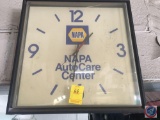 Napa AutoCare Center Clock