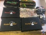 Assorted Treestand Cushions Including Hunter's View Cushions, Big Dog Treestand Cushion and More