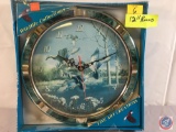 Teal Clock 12