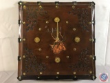 Elk Leather Cover Clock 15