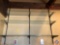 Shelving Unit with (3) Glass Shelves Measuring 48'' X 8'' X 36 1/4''