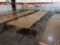 (4) Dining Table Measuring 34'' X 34'' X 30''