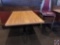 Dining Table Measuring 47 1/2'' X 29 1/2'' X 29'' and (4) Vitro Seating Production Chairs Measuring