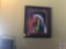 Framed Print of Indigenous Chief Measuring 24 1/2'' X 28 12''