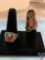 (2) rings turquoise and coral