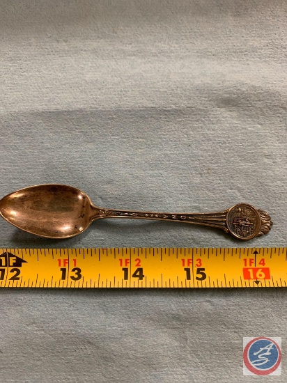 State of Iowa Sterling spoon