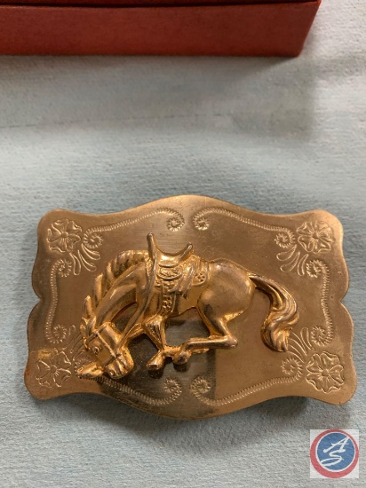 Nickel silver belt buckle