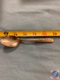 Lyons Nebraska advertising sterling silver spoon
