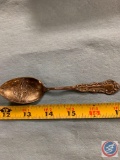 Rodeo sterling silver advertising spoon