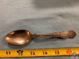 The EB line Emerson Farms Wallace silver plated spoon...