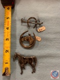 Three equestrian pins all Sterling