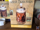 Budweiser Endangered Species Series Asian Tiger Limited Edition Stein in Original Box