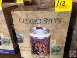 Budweiser Endangered Species Series Cougar Limited Edition Stein in Original Box