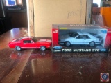 Shelby GT500 Car Phone and Welly Die Cast 1:18 Scale Replica Ford 1986 Mustang SVO in Original Box