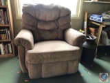 Plush Recliner Measuring 46'' X 39'' X 45'' {{ITEM IS LOCATED UPSTAIRS, BRING HELP}}