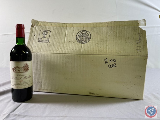{{12X$BID}} 1984 Chateau Rolland-Maillet...Saint-Emilion Grand Cru 750ml Bottles