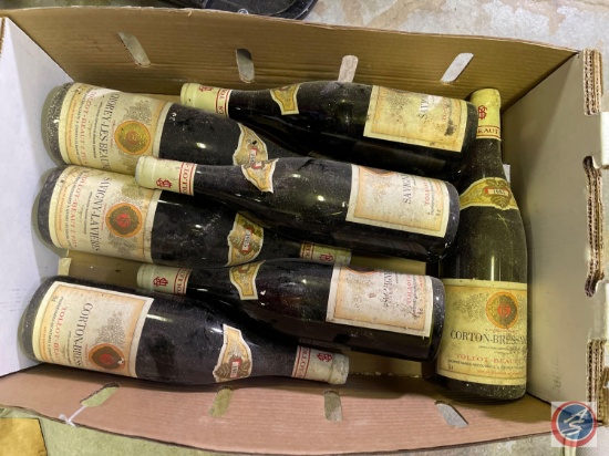 (4) 1985 Savigny-Lavieres...750ml Bottles, (2) 1985 Corton-Bressandes...750ml Bottles and (1) 1985