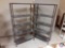 (2) Black Rack 5-Shelves 29 1/2