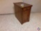 Wood Cabinet - Pullout Coffee/Glass...Holder- 1 Door w/Electric Plugs and USB Ports 14