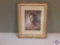 (1) Framed and Matted Print Lady