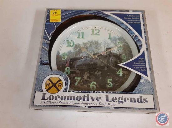 Feldstein Locomotive Legends Clock...