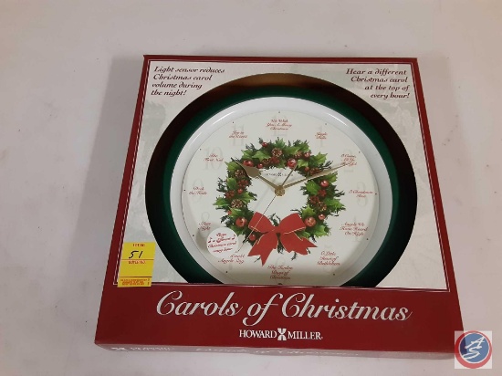 Howard Miller Carols of Christmas Clock