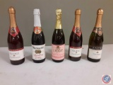 {{5X$BID}} (1) Plush Andre Pink Champagne, (1) Martinellis...Sparkling Cider, (1) J. Roget Pink