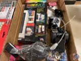 Sidekick Stickup Organizer, Clip Light, Smoke Alarm, Battteries, Calculator, Scram Patrol Sonic
