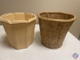 Assorted Waste Paper Baskets and...Martinizing Dry Cleaning Bag