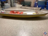 Canoe Including Paddles, (3) Life Jackets, Lantern, Water Jug and More