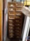 Twenty Drawer Card Catalog Cabinet Containing Assorted Hardware