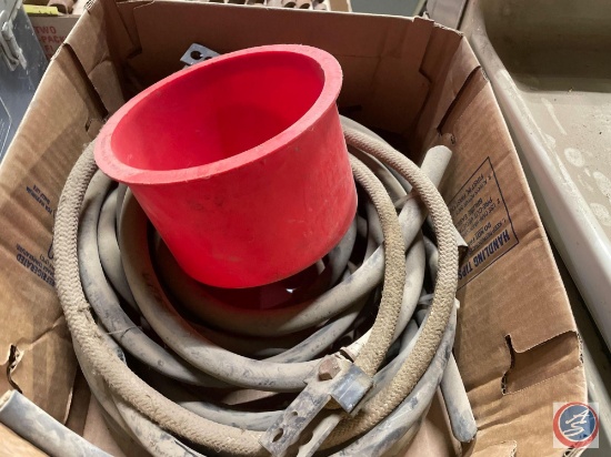 Large Funnel and (1) Large Cable and Rubber Hose