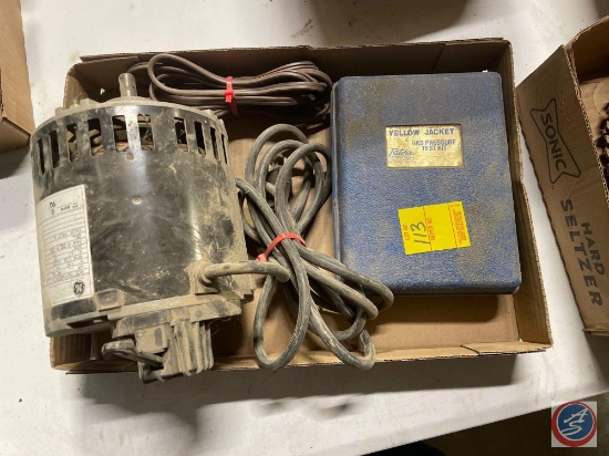 Ritchie Yellow Jacket Gas Pressure Test Kit and Ace Pedestal Sump Pump Model No. ACE44059