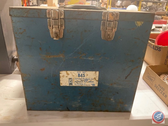 Jet Line Products Metal Tool Box Including Hardware