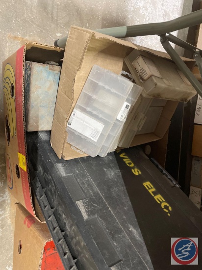 Imperial Tubing Took Kit Box, Clear Plastic Hardware Organizer, DeWalt Case and More {{ALL EMPTY}}