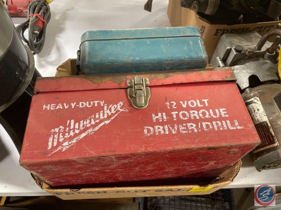 Makita Case and Milwaukee Hi Torque Driver/Drill Case {{BOTH EMPTY}}