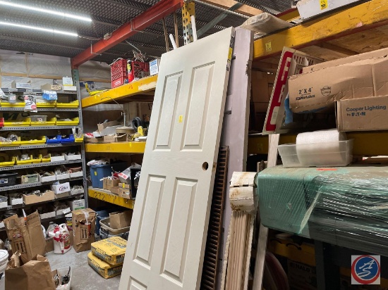 Assorted Doors and Framework for Doorways