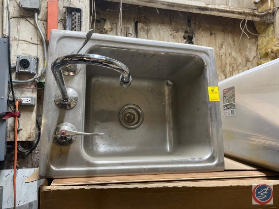 Stainless Steel Hand-Washing Sink...