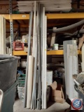PVC Pipe Assorted Sizes and Diameters and Plastic Hose