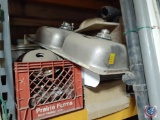 Two Bay Stainless Steel Sink, Resin Sinks and Assorted Tiles