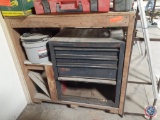 Wooden Rolling Utility Cart