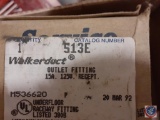 {{12X$BID}} Walkerduct Outlet Fittings Part No. 513E
